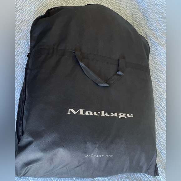 Mackage Jacket DIXON 2-in-1 Nordic Tech down bomber with natural fur, size 42 - Picture 6 of 6